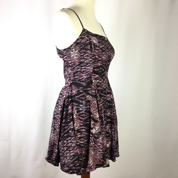 Silence Noise Spaghetti Strap Dress Medium Aztec - Picture 3 of 8